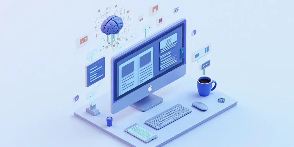 Cómo utilizar la IA para crear contenido visual para una página web.
