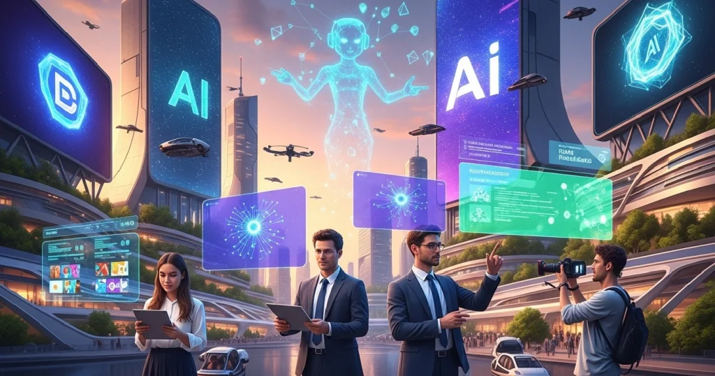 El futuro de la creación de contenido y el diseño con Inteligencia Artificial.